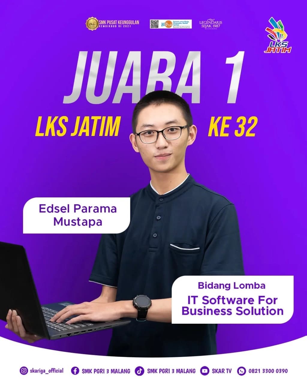 Juara 1 Lomba Web Design Nasional