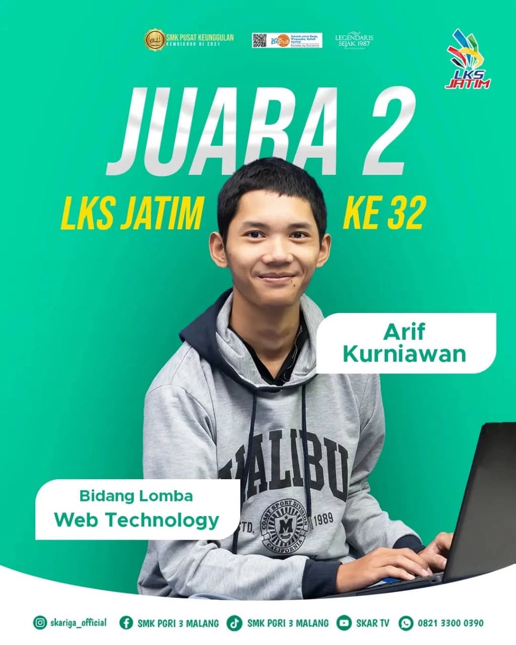 Juara 2 LKS Robotika Provinsi