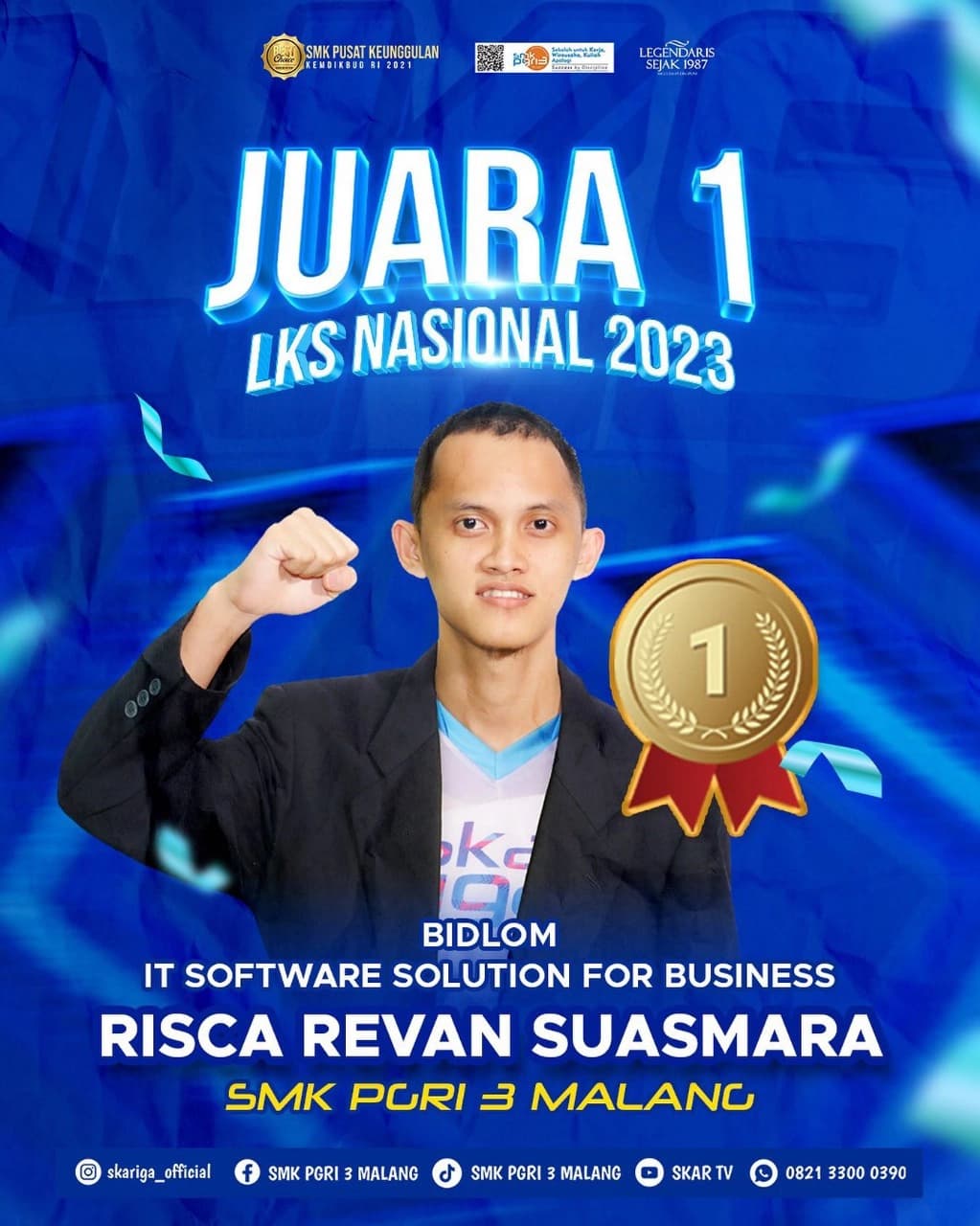 Juara Umum Lomba Keterampilan Pramuka